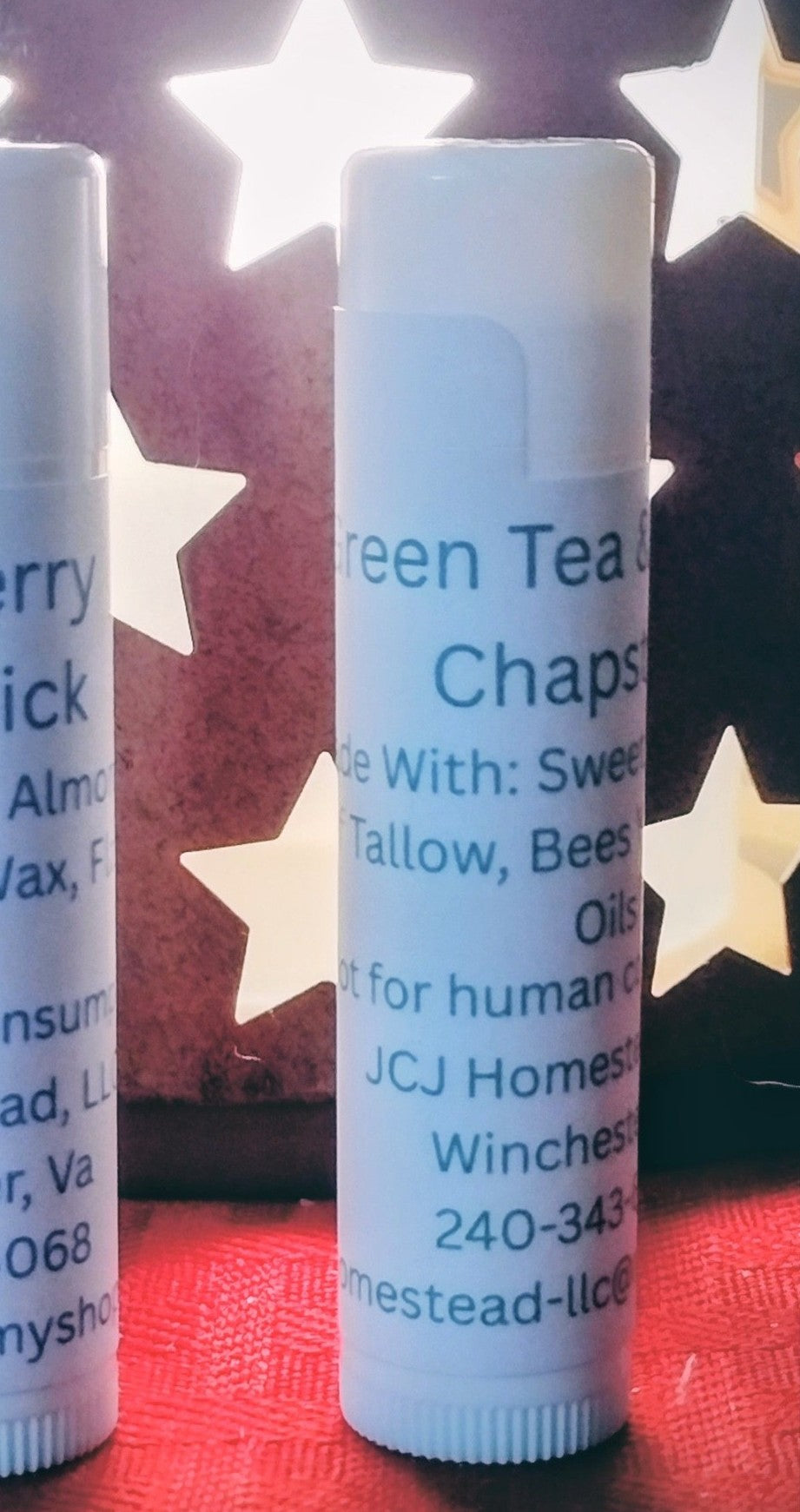 Green Tea & Lemon Chapstick