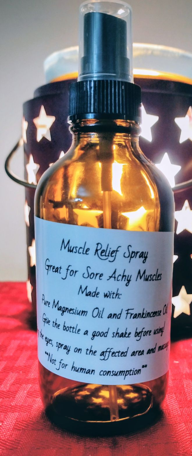 Muscle Relief Spray 4floz
