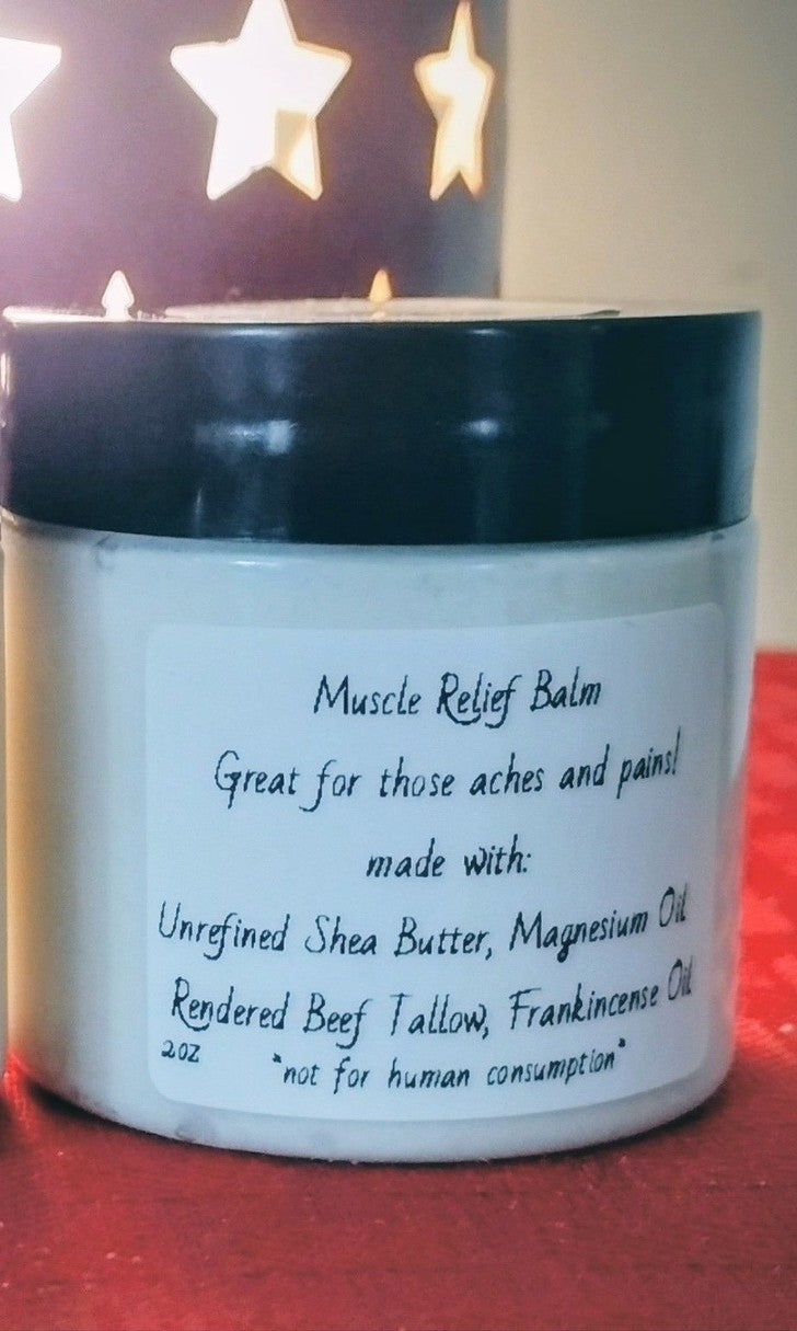 Muscle Relief Balm 2oz