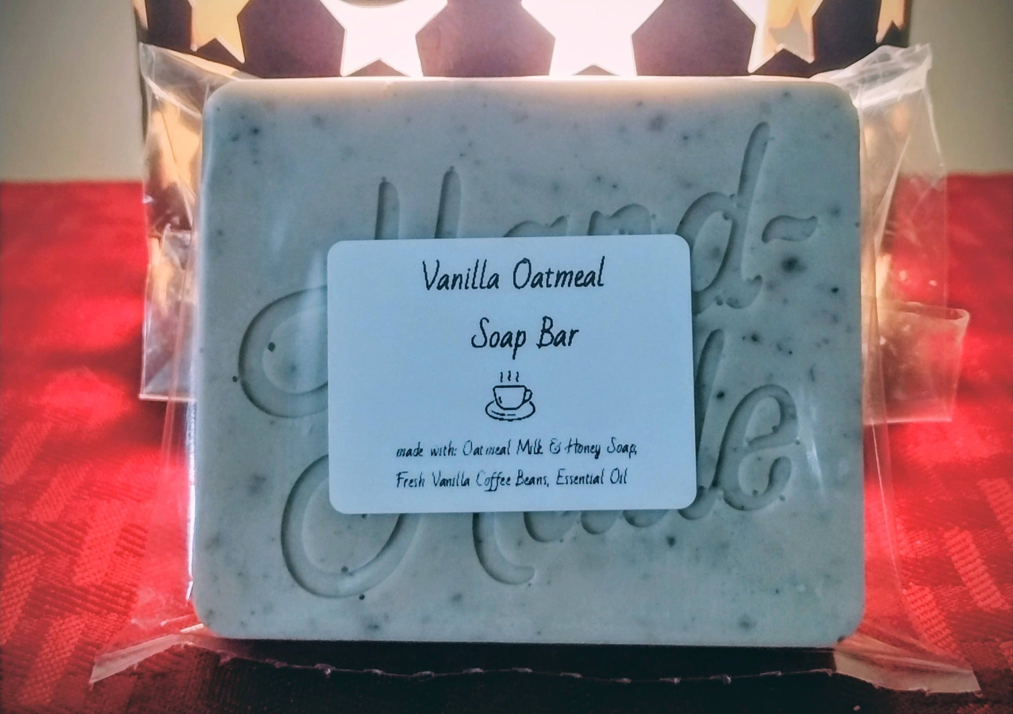 Vanilla Bean Coffee Soap Bar